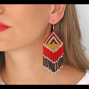 Women’s beaded earrings- New without tags.